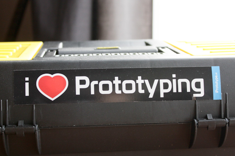 toolbox love prototyping sticker